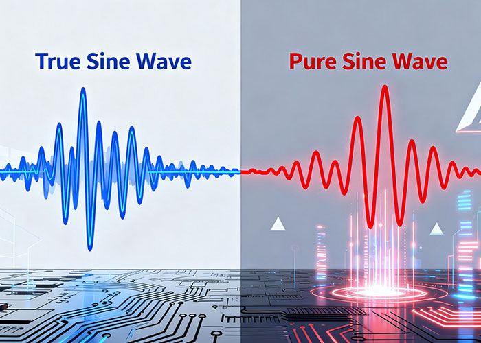 True Sine Wave and Pure Sine Wave