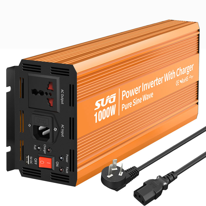 Inverter 12V 220V Solar Inverter Battery Charger High Frequency 1000W