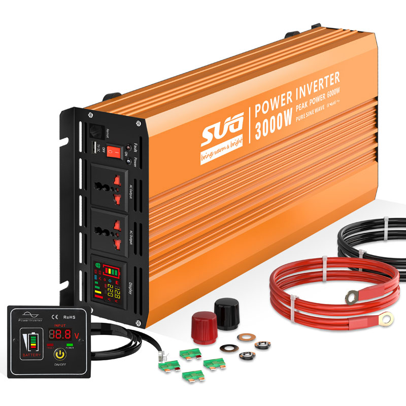 PV Power Inverter 3000W Pure Sine Wave Inverter DC/AC