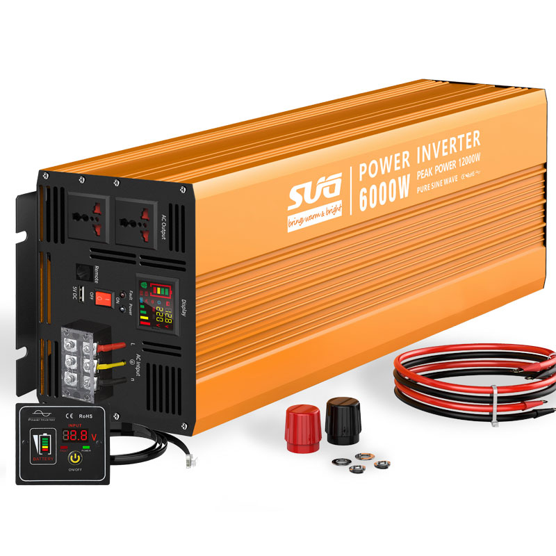High Frequency Pure Sine Wave Inverter 6000W 36VDC For Solar System