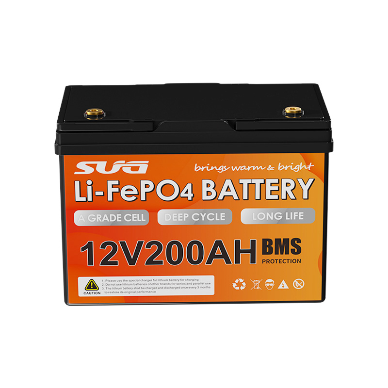 12v 200ah Lithium Deep Cycle Battery 12.8v